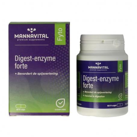 Digest enzyme forte van Mannavital