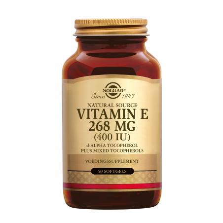 Vitamine E 268 mg/400 IU Complex van Solgar