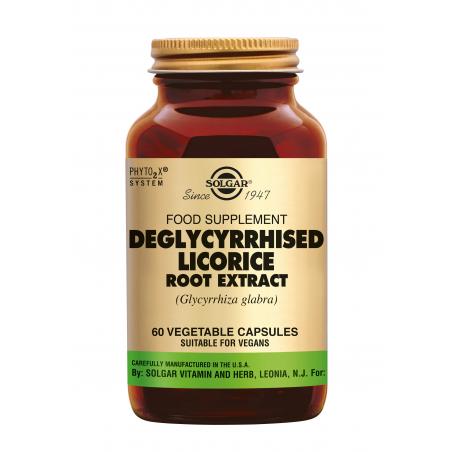 Deglycyrrhised Licorice (Zoethout) Root Extract van Solgar