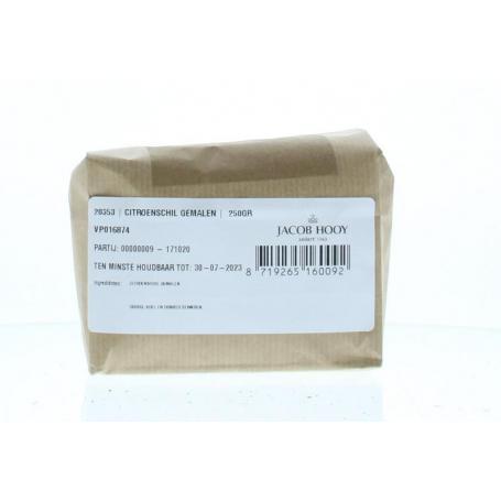 Citroenschil gemalen van Jacob Hooy