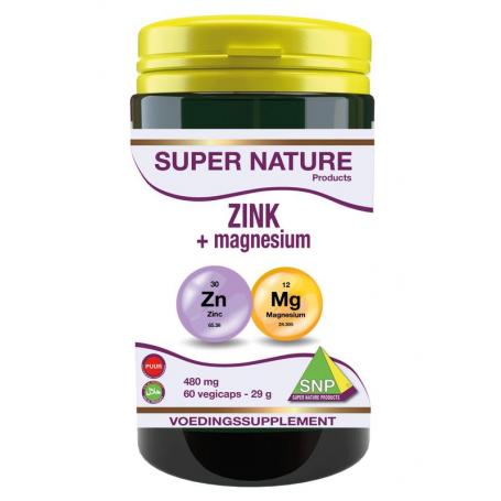 Zink + magnesium puur van SNP
