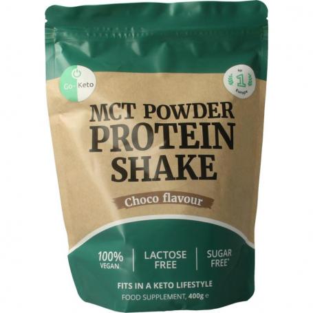 Proteine poeder premium shake choco vegan van Go-Keto
