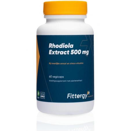 Rhodiola 500mg van Fittergy