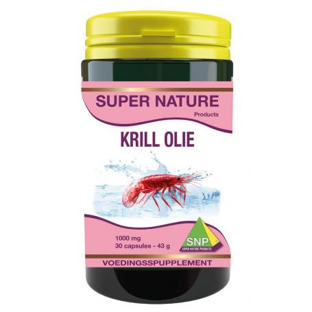 Krill olie 1000mg one a day van SNP