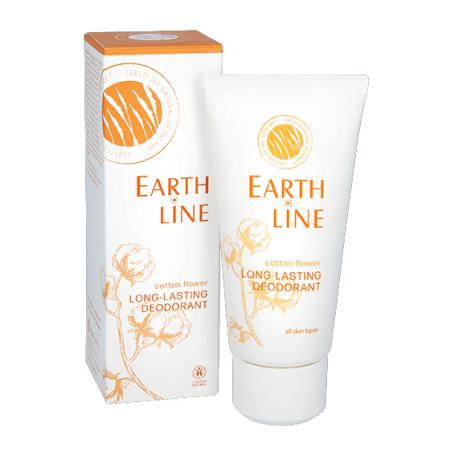 Long lasting deodorant cotton flower van Earth Line