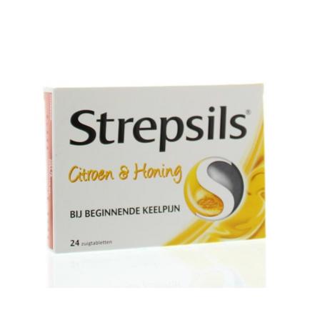 Citroen & honing van Strepsils