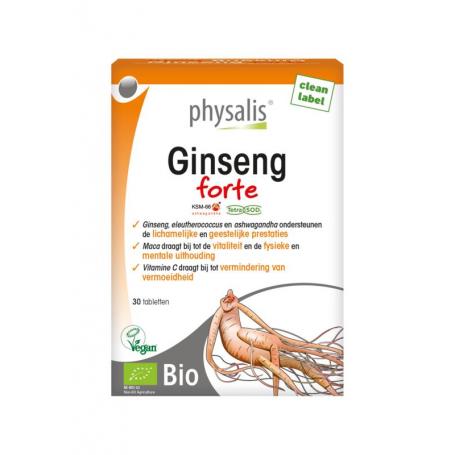 Ginseng forte bio van Physalis