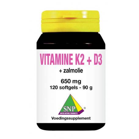 Vitamine K2 D3 zalmolie van SNP