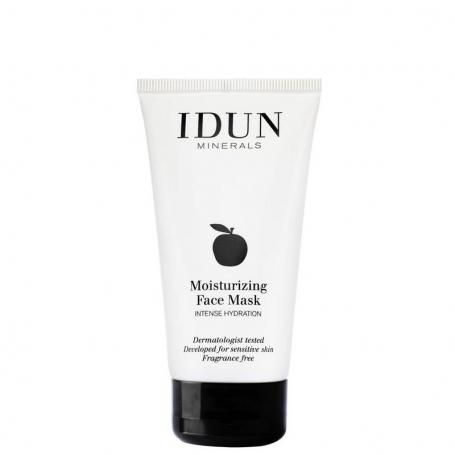 Skincare moisturizing face mask van Idun Minerals
