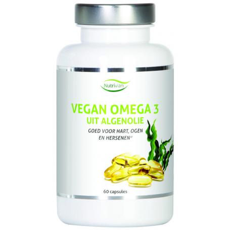 Vegan omega 3 uit algenolie van Nutrivian