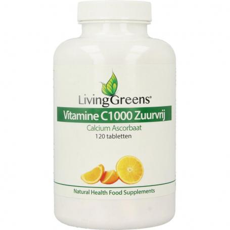 Vitamine C 1000 calcium ascorbaat van Livinggreens