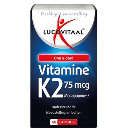 Vitamine K2 75mcg van Lucovitaal