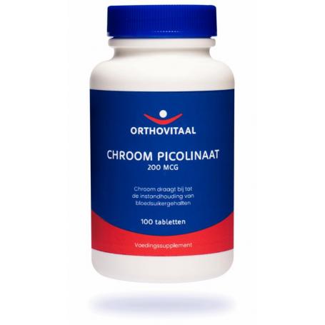 Chroom picolinaat 200mcg van Orthovitaal