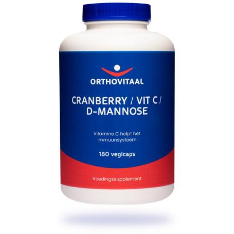 Cranberry / vitamine C / D-Mannose van Orthovitaal