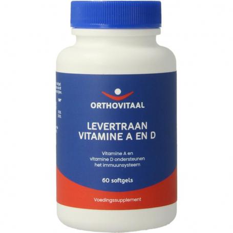 Levertraan Vitamine A en D van Orthovitaal