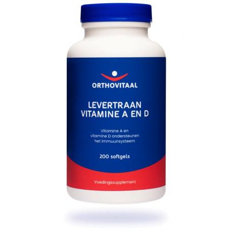 Levertraan Vitamine A en D van Orthovitaal
