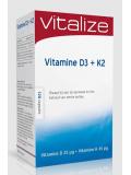 Vitamine D3 & K2 van Vitalize
