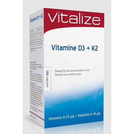 Vitamine D3 & K2 van Vitalize