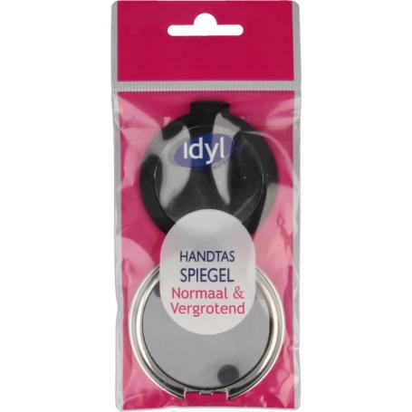 Spiegel normaal & vergrotend voor in je handtas van Idyl