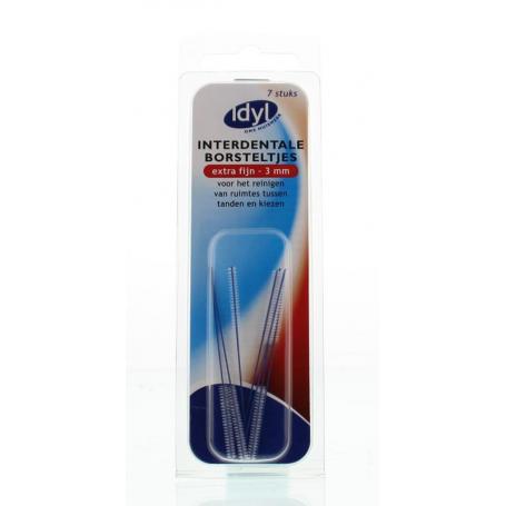 Interdentaal borstel extra fijn 3mm van Idyl