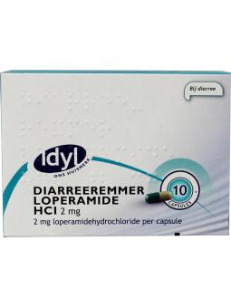 Diarreeremmer loperamide HCl 2 mg