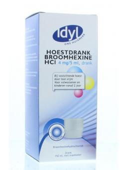 Hoestdrank broomhexine HCl 4 mg/5 ml