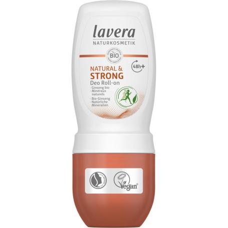 Deodorant roll-on natural & strong E-I van Lavera