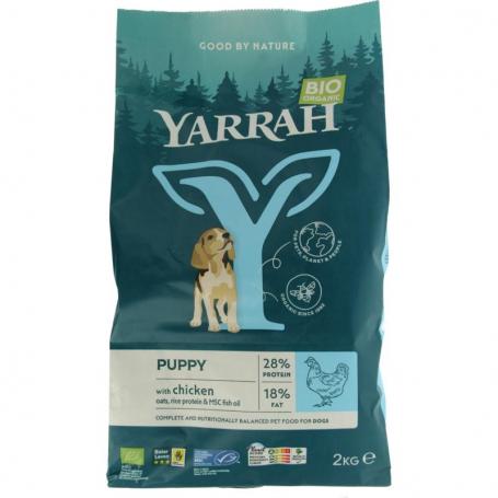 Puppy hondenvoer bio van Yarrah
