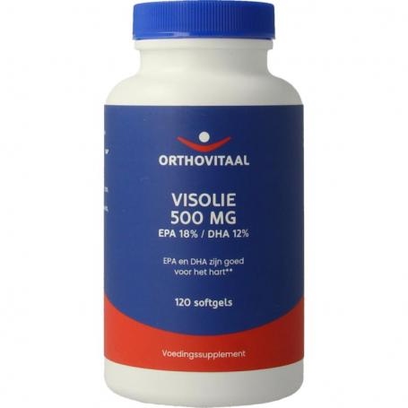 Visolie 500mg EPA 18% DHA 12% van Orthovitaal