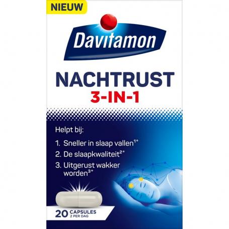 Nachtrust 3-in-1 van Davitamon