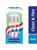 Tandenborstel clean & flex hard van Aquafresh