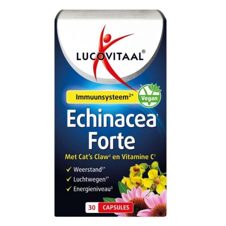 Echinacea forte & cat's claw & vitamine C van Lucovitaal