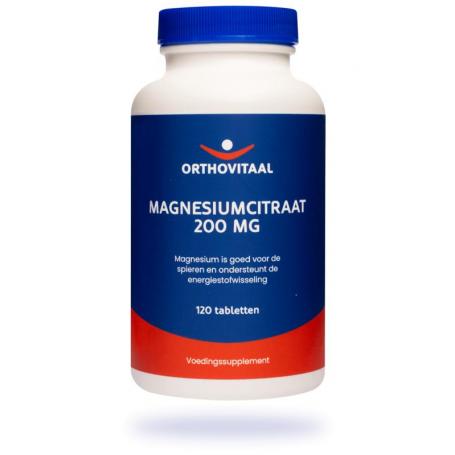 Magnesium citraat 200mg van Orthovitaal