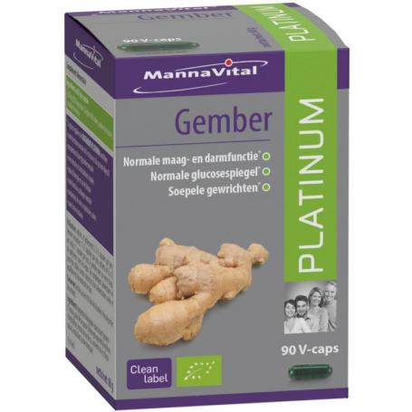Gember platinum bio van Mannavital