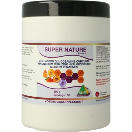 Collageen glucosamine curcuma magnesium MSM van SNP