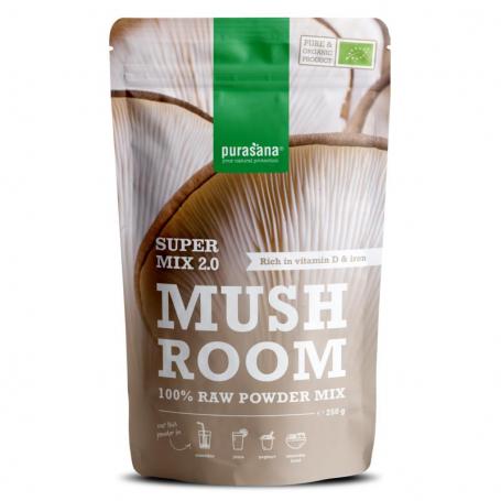 Mushroom mix 2.0 vegan bio van Purasana