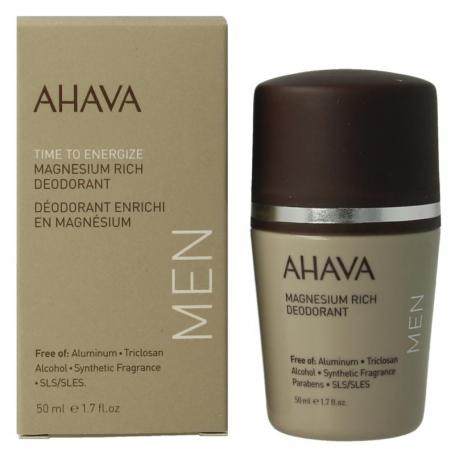 Men deodorant roll on magnesium rich van Ahava