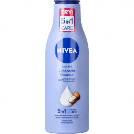 Body milk zijdezacht van Nivea