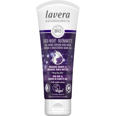 Goodnight 2 in 1 hand cream & mask EN-IT van Lavera