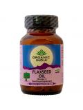 Flax seed oil vegan van Organic India