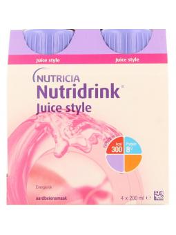 Juice style aardbei 200 ml