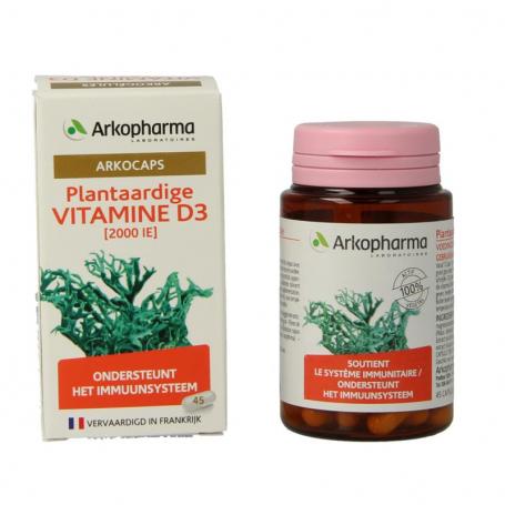 Vitamine D3 2000IE vegan van Arkocaps