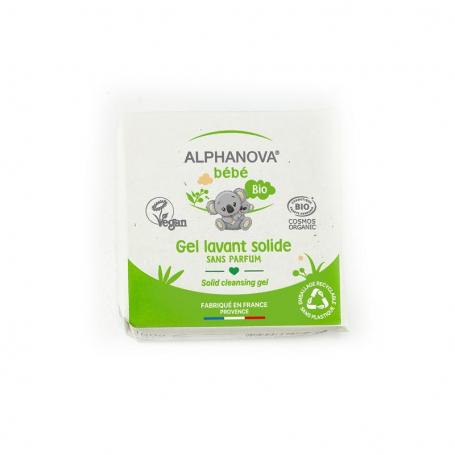 Solid cleansing gel baby van Alphanova Baby