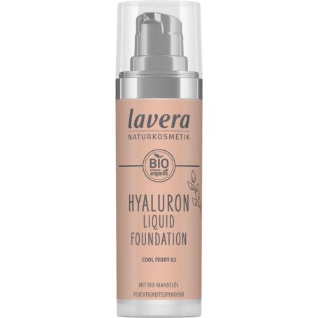 Hyaluron liquid foundation cool ivory 02 van Lavera