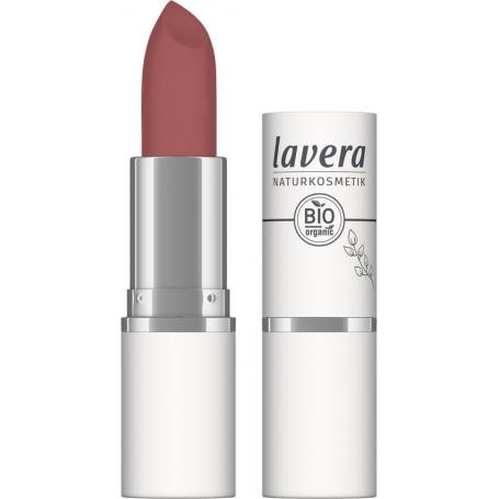 Lipstick velvet matt berry nude 01 van Lavera