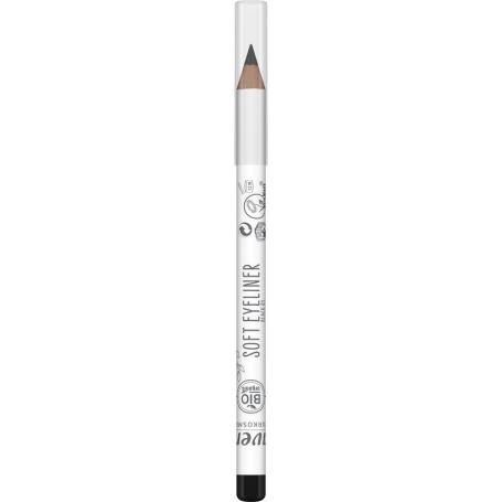 Eyeliner soft black 01 van Lavera