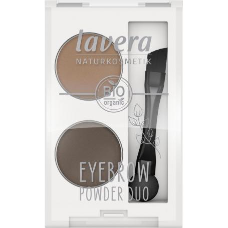 Eyebrow powder duo van Lavera