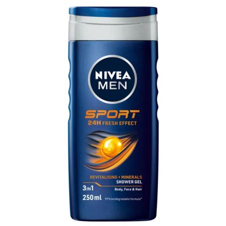 Men sport douchgel van Nivea