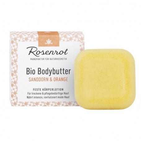 Organic body butter buckthorn & orange van Rosenrot