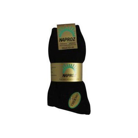 Naproz Thermo sokken 43-46 zwart van Naproz